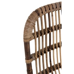 Silla de madera natural 59.5x65.5x84.5 cm
