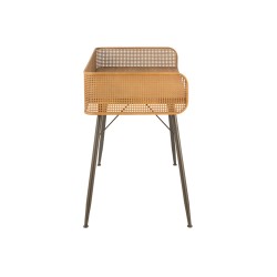 Console en bois en métal naturel 126x64x106 cm