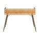 Console en bois en métal naturel 126x64x106 cm