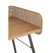 Console en bois en métal naturel 126x64x106 cm
