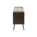 Armoire 3 tiroirs en métal naturel 145x45x78 cm