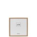 Cadre photo en bois naturel 27x2x27 cm