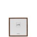 Cadre photo en bois marron 27x2x27 cm