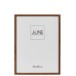 Cadre photo en bois marron 32x2x42 cm