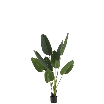 Planta artificial de plástico verde 33x33x165cm