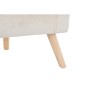 Siège DKD Home Decor Bois Polyester Crème (76 x 70 x 85 cm)