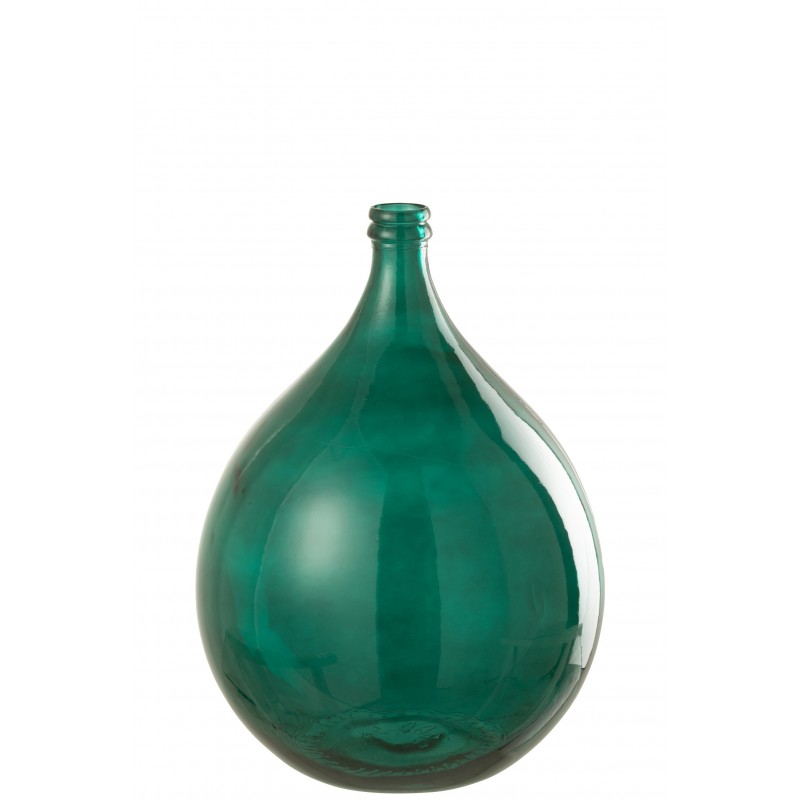 Vase en Verre Vert 40x40x56cm