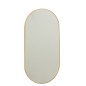 Miroir ovale en verre or 50x100 cm Miroir ovale en verre or 50x100 cm
