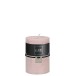 Bougie cylindrique 48H en Paraffine rose 7x7x10 cm Bougie cylindrique 48H en Paraffine rose 7x7x10 cm
