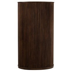 Armoire bar en bois de manguier 164x90x55 cm