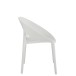 CHAISE LOLA POLYPROPYLENE BLANC CHAISE LOLA POLYPROPYLENE BLANC