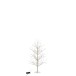 ARBRE NU + LED + PERLES METAL BLANC MEDIUM ARBRE NU + LED + PERLES METAL BLANC MEDIUM