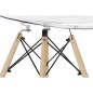 Chaise de Salle à Manger DKD Home Decor Naturel Métal Transparent Polycarbonate Hêtre (48 x 54 x 80 cm) Chaise de Salle à Manger DKD Home Decor Naturel Métal Transparent Polycarbonate Hêtre (48 x 54 x 80 cm)