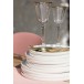 Assiette à dessert ronde avec rebord en porcelaine blanche D24cm Assiette à dessert ronde avec rebord en porcelaine blanche D24cm