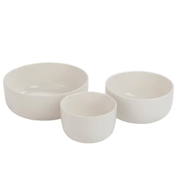 Bol en porcelaine blanc 12x12x7.5 cm