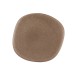 Assiette en céramique marron D26cm Assiette en céramique marron D26cm
