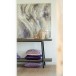 PHOTOPHORE FROSTY ROND VERRE ARGENT MEDIUM
