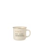 MUG MESSAGE FAMILLE MAISON CERAMIQUE OR ASSORTIMENT DE 2