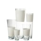 Vase avec ligne en verre blanc 22x22x45 cm Vase avec ligne en verre blanc 22x22x45 cm