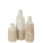 Vase en bois blanc 21x21x56 cm Vase en bois blanc 21x21x56 cm