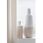 Vase en bois blanc 21x21x56 cm Vase en bois blanc 21x21x56 cm