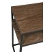 Console en Bois et métal Marron et Noir 120x40x79cm Console en Bois et métal Marron et Noir 120x40x79cm