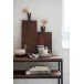 Console en Bois et métal Marron et Noir 120x40x79cm Console en Bois et métal Marron et Noir 120x40x79cm