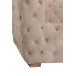 Canapé 3 places en Textile et Bois Beige 241x88,5x66,5cm Canapé 3 places en Textile et Bois Beige 241x88,5x66,5cm
