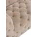 Canapé 3 places en Textile et Bois Beige 241x88,5x66,5cm Canapé 3 places en Textile et Bois Beige 241x88,5x66,5cm