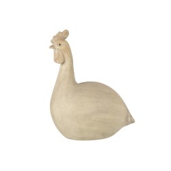 Gallina resina beige Alt. 48 cm