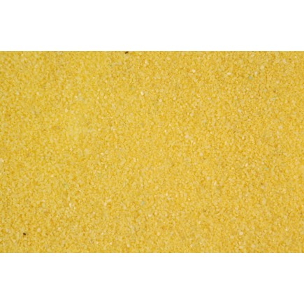 Arena decorativa 700g amarilla 8x8x14 cm