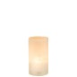 Vase cylindre en verre beige 12x12x23 cm Vase cylindre en verre beige 12x12x23 cm