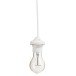 SOQUET PLASTIQUE BLANC
