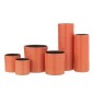 Vase haut en céramique rose 15x15x37 cm Vase haut en céramique rose 15x15x37 cm