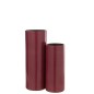 Vase haut en céramique fuchsia 18x18x47 cm Vase haut en céramique fuchsia 18x18x47 cm