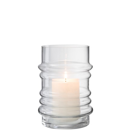 VASE BORD VERRE TRANSPARENT LARGE
