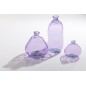Vase dame jeanne en verre mauve 33x33x73 cm Vase dame jeanne en verre mauve 33x33x73 cm