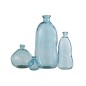 Vase dame jeanne en verre bleu 33x33x72 cm Vase dame jeanne en verre bleu 33x33x72 cm