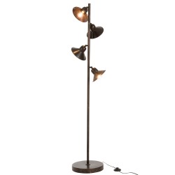 Lámparas de pie de metal marrón 32x32x156 cm