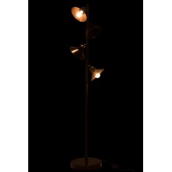 Lámparas de pie de metal marrón 32x32x156 cm