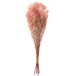 Buquê de flores secas em madeira rosa 10x5x84 cm Buquê de flores secas em madeira rosa 10x5x84 cm