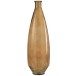 Vase en verre marron L24*l24*H80cm Vase en verre marron L24*l24*H80cm