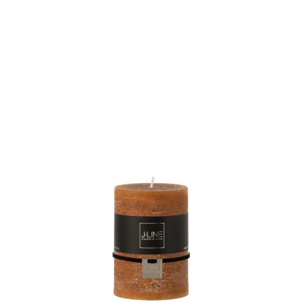 Vela cilíndrica de caramelo L7*l7*H10cm