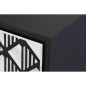 Meubles de télévision DKD Home Decor Noir Blanc Os Résine Bois MDF (170 x 40 x 51 cm)