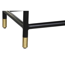 Meubles de télévision DKD Home Decor Noir Blanc Os Résine Bois MDF (170 x 40 x 51 cm)
