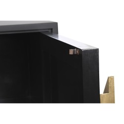 Meubles de télévision DKD Home Decor Noir Blanc Os Résine Bois MDF (170 x 40 x 51 cm)