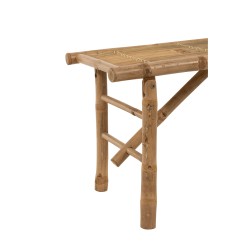 BANC PLIABLE BAMBOU NATUREL