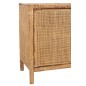 Meuble bas 2 portes en bois naturel 100x40x65 cm Meuble bas 2 portes en bois naturel 100x40x65 cm