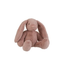 Lapin en Peluche rose 28x26x24 cm