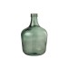 Vase dame jeanne en verre vert 27x27x42.5 cm Vase dame jeanne en verre vert 27x27x42.5 cm